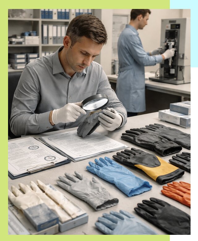 Сертификация перчаток и средств защиты продукции в Тутаеве