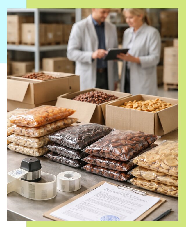 Сертификация сухофруктов в Тутаеве от 12581 р. | Алешин-Ттв под ключ