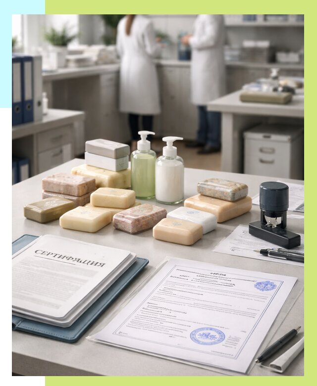 Сертификация мыла и сертификат на мыло в Тутаеве от 12581 | Алешин-Ттв