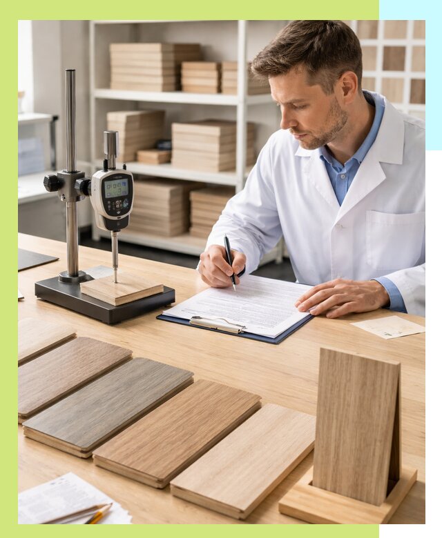 Сертификация ламината с испытаниями и оформлением документов в Тутаеве