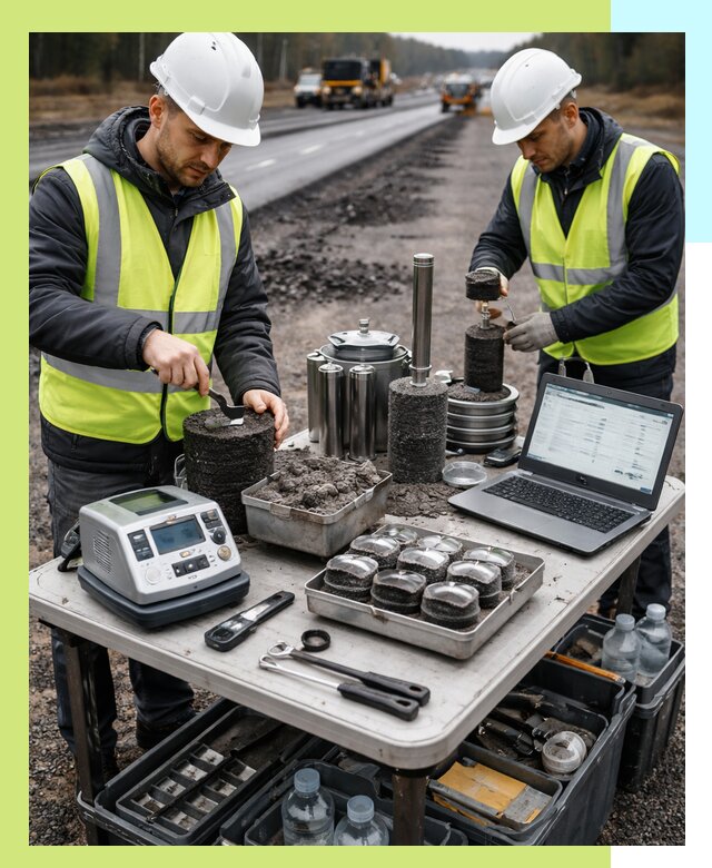 Сертификация асфальта: испытания и подтверждение в Тутаеве