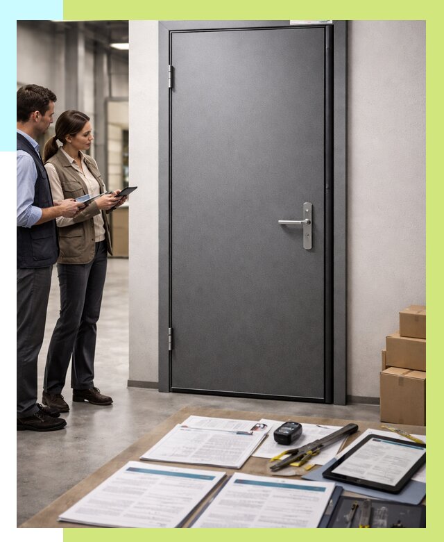 Сертификация противопожарных дверей в Тутаеве от 9436 р. | Алешин-Ттв