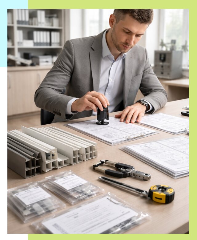 Сертификация ПВХ продукции в Тутаеве от 8911 р., Алешин-Ттв