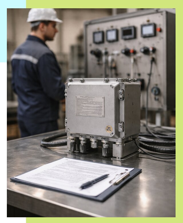 Сертификация взрывозащищенного оборудования в Тутаеве от 36694 р. | Алешин-Ттв