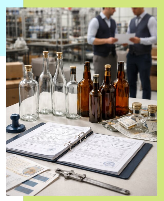 Сертификация стеклянных бутылок в Тутаеве от 26210 р. | Алешин-Ттв