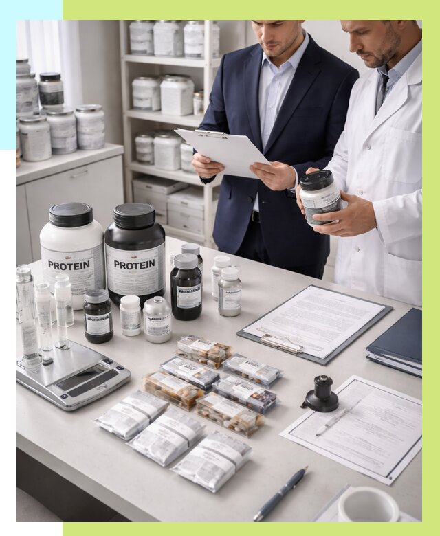 Сертификация спортивного питания в Тутаеве от 15726 р., Алешин-Ттв