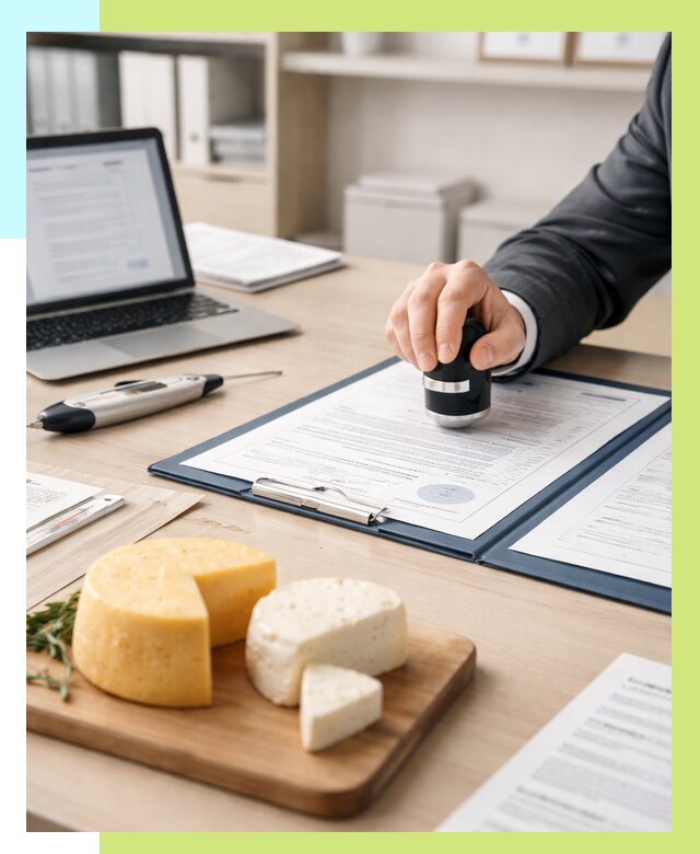 Сертификация сыров в Тутаеве от 15726 р | Сертификат на сыр Алешин-Ттв