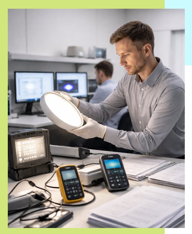 Сертификация светильников в Тутаеве: испытания и оформление