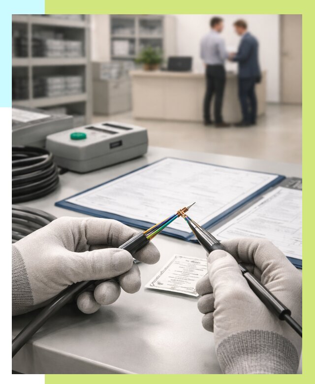 Сертификация провода в Тутаеве от 18871 р. в Алешин-Ттв