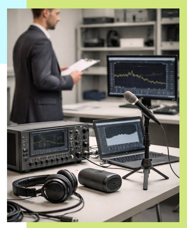 Сертификация аудиотехники в Тутаеве от 15726 р., Алешин-Ттв