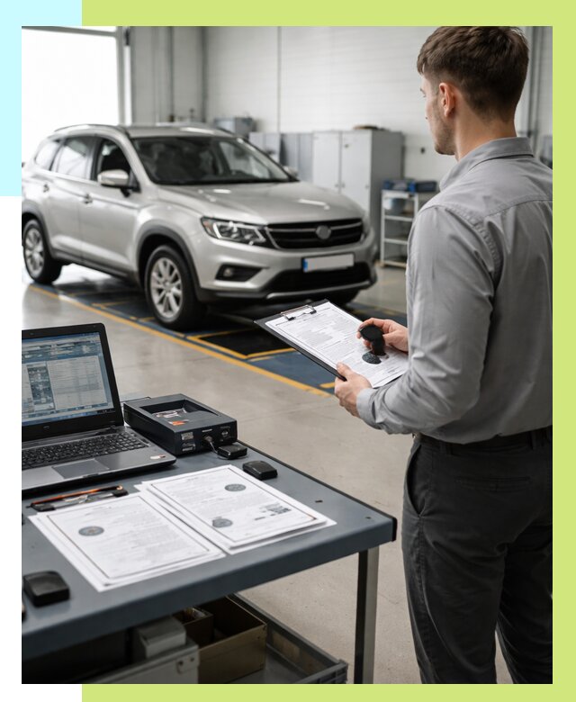 Сертификация транспортных средств в Тутаеве от 12581 р. | Алешин-Ттв