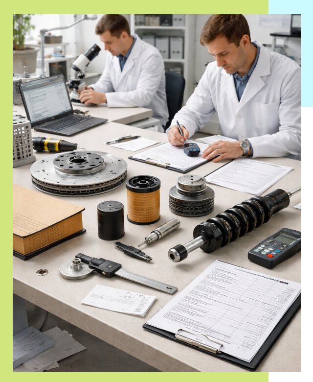 Сертификация автозапчастей и комплектующих в Тутаеве по ГОСТ