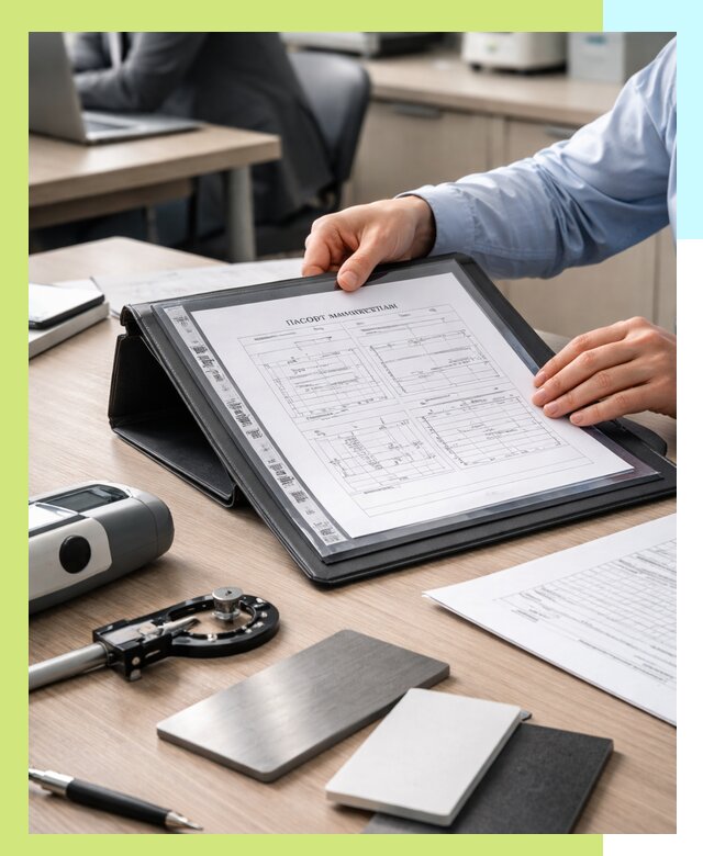 Оформление паспорта материала для продукции в Тутаеве