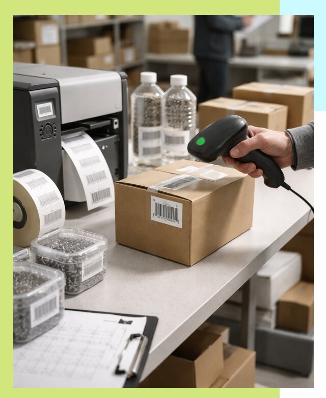 Штрихкодирование продукции и маркировка для продажи в Тутаеве