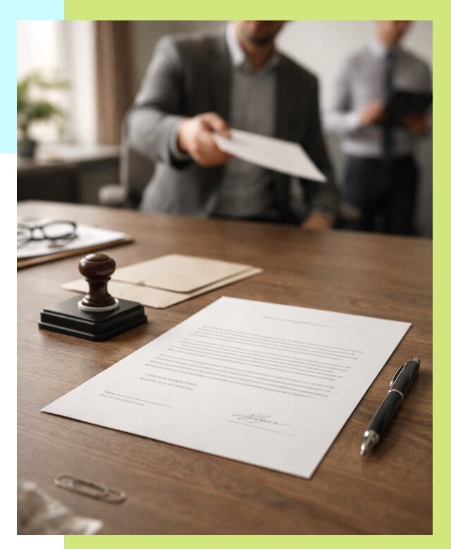 Отказное письмо по сертификации в Тутаеве от 3669 р. | Алешин-Ттв