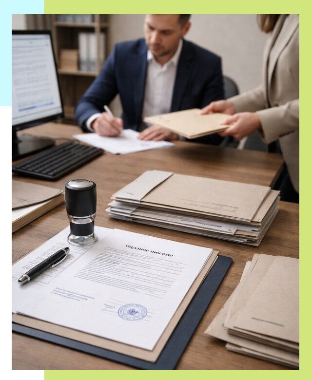 Отказное письмо для таможни в Тутаеве от 3145 р, Алешин-Ттв