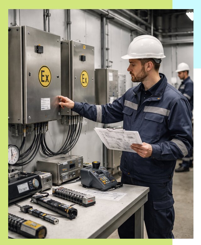 Сертификат взрывозащиты промышленного оборудования в Тутаеве