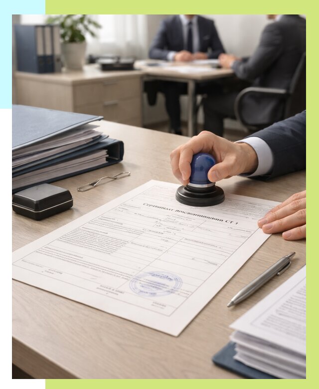 Сертификат происхождения СТ 1 в Тутаеве от 4718 р. | Алешин-Ттв