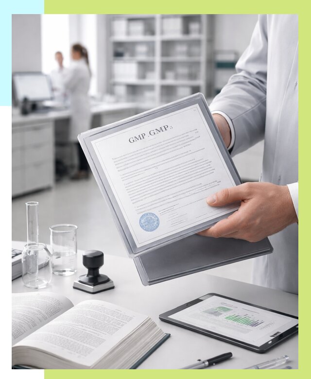 Сертификат GMP в Тутаеве под ключ от 89114 р. | Алешин-Ттв