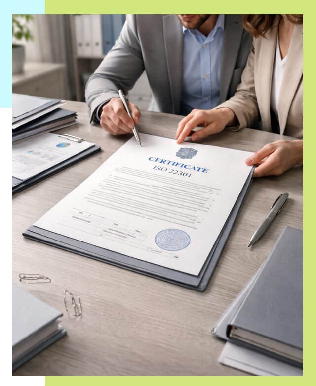 Сертификат ISO 22301 в Тутаеве от 47178 р. | Алешин-Ттв срочно